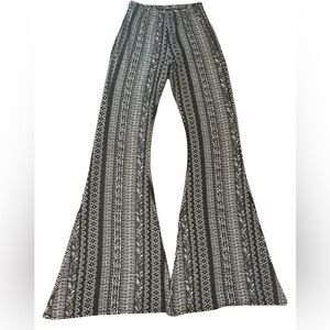 Windsor Black and White Wide Leg Pants